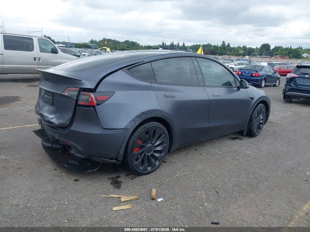 45523897 :رقم المزاد ، 7SAYGDEF6PF668595 vin ، 2023 Tesla Model Y Performance Dual Motor All-wheel Drive مزاد بيع