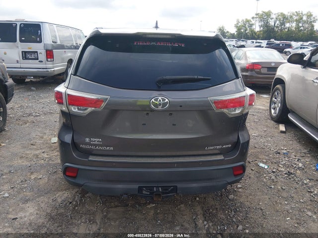 Toyota Highlander Limited V6 2016 5TDDKRFH8GS259940 Image 16