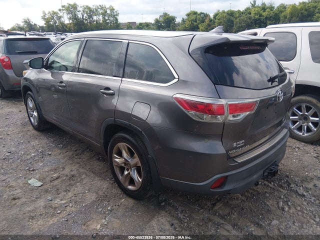 Toyota Highlander Limited V6 2016 5TDDKRFH8GS259940 Image 3