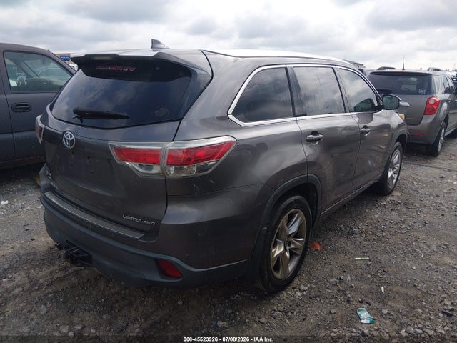 Toyota Highlander Limited V6 2016 5TDDKRFH8GS259940 Image 4