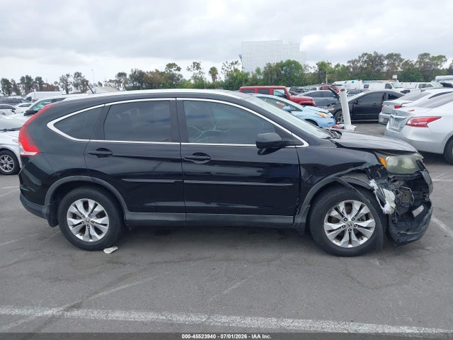 45523940 :رقم المزاد ، 2HKRM3H78DH507154 vin ، 2013 Honda Cr-v Ex-l مزاد بيع