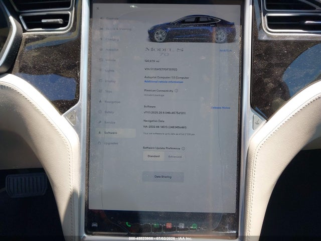 Tesla Model S 60/70/75/85 2016 5YJSA1E17GF133122 Image 17