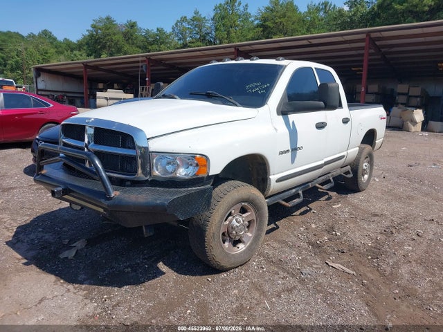2004 Dodge Ram 2500 Slt/laramie მანქანა იყიდება აუქციონზე, vin: 3D7KU28CX4G243961, აუქციონის ნომერი: 45523963