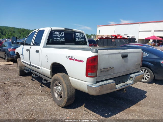 2004 Dodge Ram 2500 Slt/laramie მანქანა იყიდება აუქციონზე, vin: 3D7KU28CX4G243961, აუქციონის ნომერი: 45523963