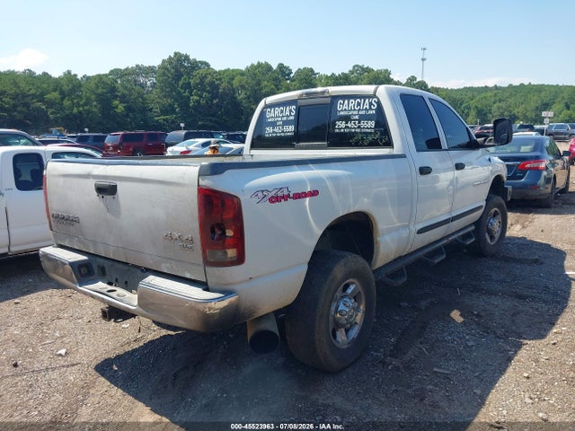 2004 Dodge Ram 2500 Slt/laramie მანქანა იყიდება აუქციონზე, vin: 3D7KU28CX4G243961, აუქციონის ნომერი: 45523963