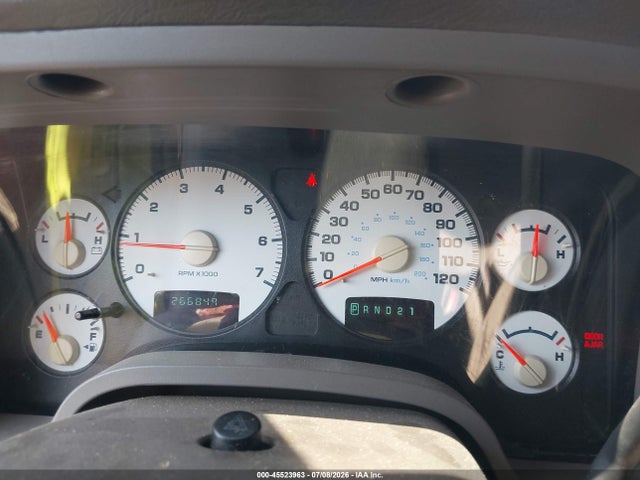 2004 Dodge Ram 2500 Slt/laramie მანქანა იყიდება აუქციონზე, vin: 3D7KU28CX4G243961, აუქციონის ნომერი: 45523963