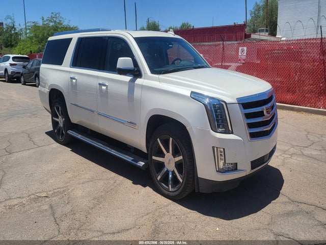 45523996 :رقم المزاد ، 1GYS4TKJ1FR719728 vin ، 2015 Cadillac Escalade Esv Premium مزاد بيع
