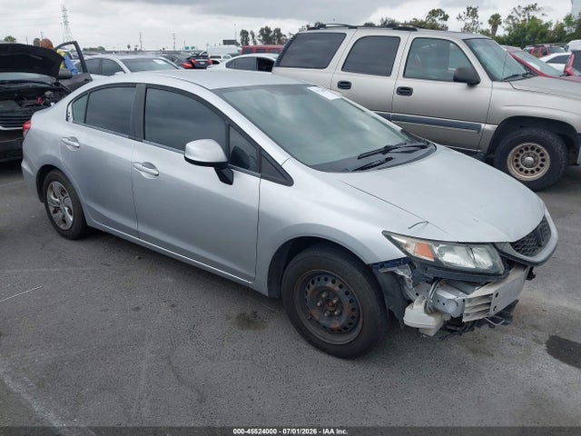 Продажа на аукционе авто 2013 Honda Civic Lx, vin: 19XFB2F58DE235598, номер лота: 45524000