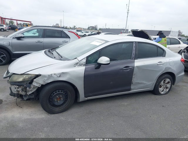 Продажа на аукционе авто 2013 Honda Civic Lx, vin: 19XFB2F58DE235598, номер лота: 45524000