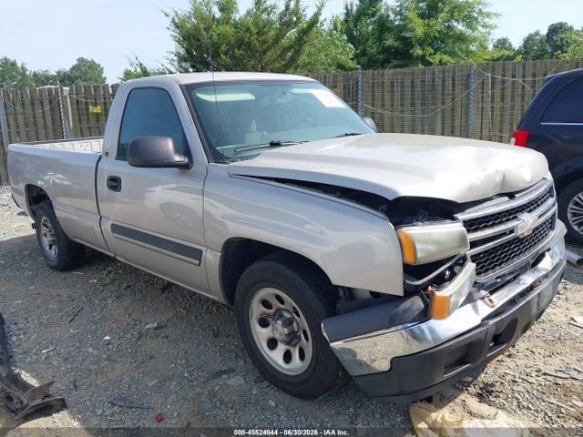 Aukcja sprzedaży 2006 Chevrolet Silverado 1500 Ls, vin: 1GCEC14X66Z136678, numer aukcji: 45524044