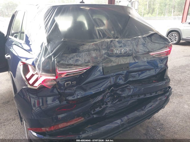 Aukcja sprzedaży 2021 Audi Q3 Premium 45 Tfsi S Line Quattro Tiptronic, vin: WA1DECF38M1056123, numer aukcji: 45524045