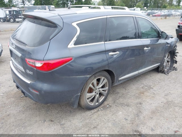 Aukcja sprzedaży 2014 Infiniti Qx60 Hybrid, vin: 5N1CL0MM1EC526723, numer aukcji: 45524053