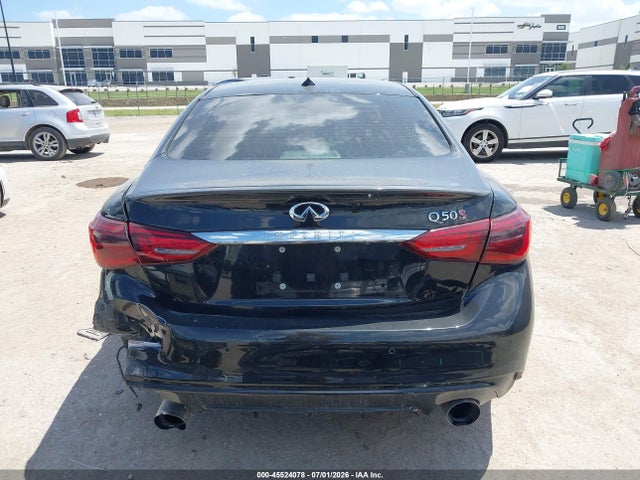 Продажа на аукционе авто 2018 Infiniti Q50 3.0t Red Sport 400, vin: JN1FV7AP7JM461645, номер лота: 45524078