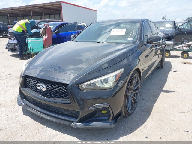 Продажа на аукционе авто 2018 Infiniti Q50 3.0t Red Sport 400, vin: JN1FV7AP7JM461645, номер лота: 45524078