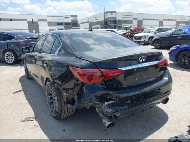 Продажа на аукционе авто 2018 Infiniti Q50 3.0t Red Sport 400, vin: JN1FV7AP7JM461645, номер лота: 45524078