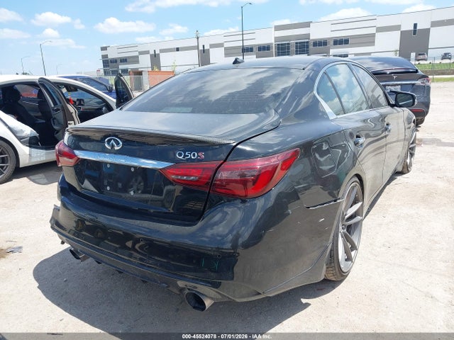 Продажа на аукционе авто 2018 Infiniti Q50 3.0t Red Sport 400, vin: JN1FV7AP7JM461645, номер лота: 45524078