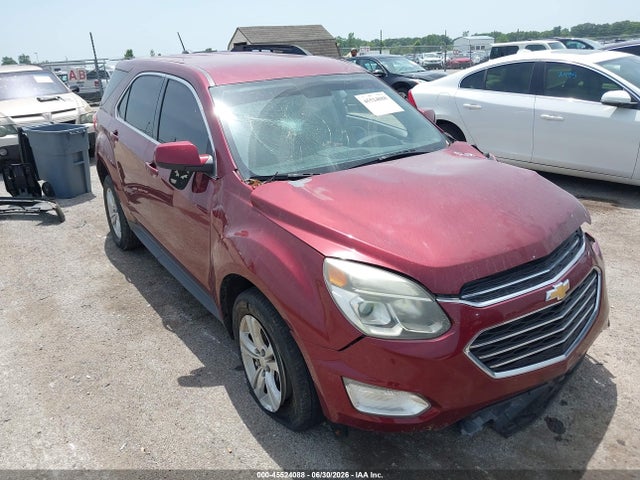45524088 :رقم المزاد ، 2GNALCEK7G6254904 vin ، 2016 Chevrolet Equinox Lt مزاد بيع