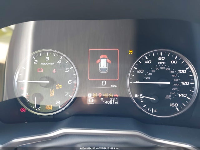 Продаж на аукціоні авто 2025 Subaru Outback Onyx Edition, vin: 4S4BTALC2S3274549, номер лоту: 45524119