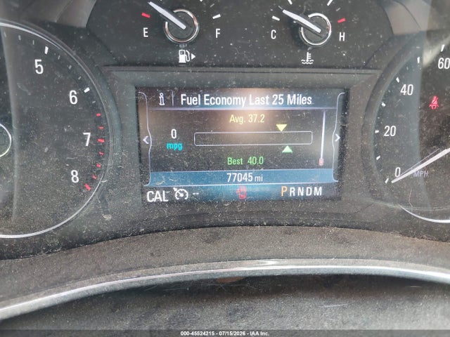 Aukcja sprzedaży 2019 Buick Encore Fwd Preferred, vin: KL4CJASB1KB700741, numer aukcji: 45524215