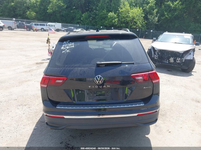 2022 Volkswagen Tiguan 2.0t S მანქანა იყიდება აუქციონზე, vin: 3VV0B7AX3NM166792, აუქციონის ნომერი: 45524248