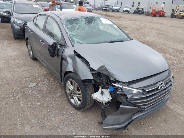 45524257 :رقم المزاد ، 5NPD84LF7KH420068 vin ، 2019 Hyundai Elantra Sel مزاد بيع