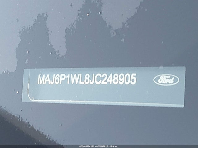 Ford Ecosport Titanium 2018 MAJ6P1WL8JC248905 Image 9