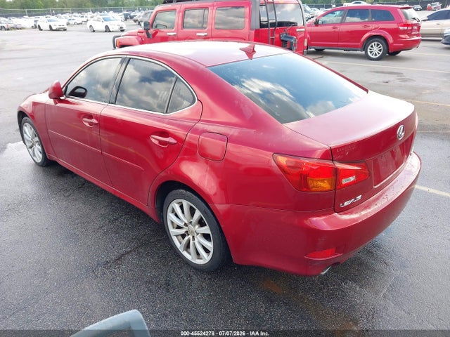 45524278 :رقم المزاد ، JTHCK262182022003 vin ، 2008 Lexus Is 250 مزاد بيع
