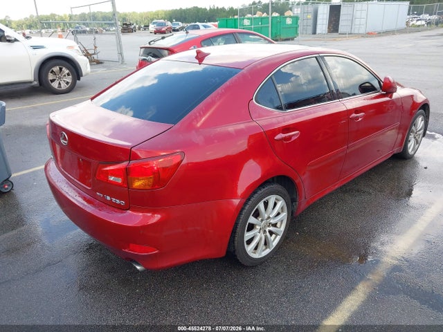 45524278 :رقم المزاد ، JTHCK262182022003 vin ، 2008 Lexus Is 250 مزاد بيع