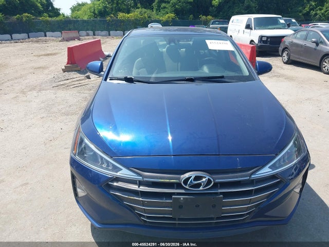 2019 Hyundai Elantra Sel მანქანა იყიდება აუქციონზე, vin: 5NPD84LF4KH408654, აუქციონის ნომერი: 45524291