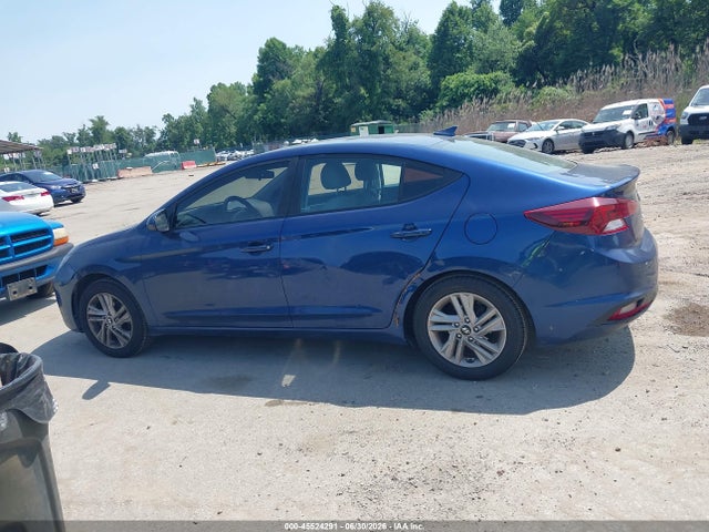 2019 Hyundai Elantra Sel მანქანა იყიდება აუქციონზე, vin: 5NPD84LF4KH408654, აუქციონის ნომერი: 45524291