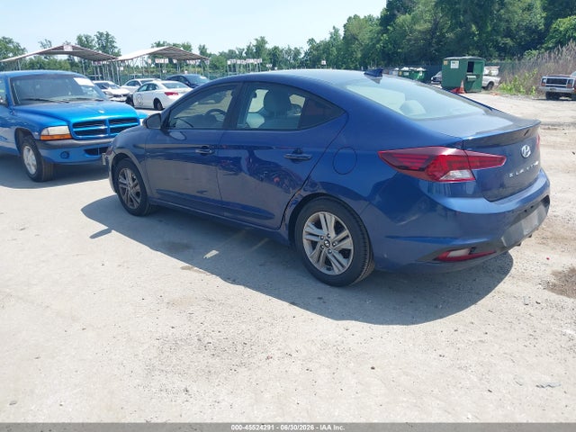 2019 Hyundai Elantra Sel მანქანა იყიდება აუქციონზე, vin: 5NPD84LF4KH408654, აუქციონის ნომერი: 45524291