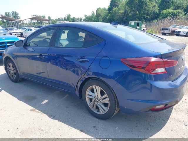 2019 Hyundai Elantra Sel მანქანა იყიდება აუქციონზე, vin: 5NPD84LF4KH408654, აუქციონის ნომერი: 45524291