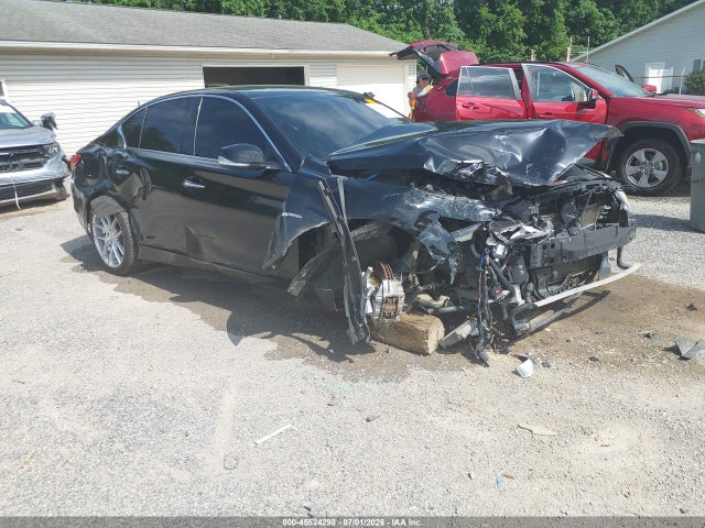 45524298 :رقم المزاد ، JN1AV7AR8EM700105 vin ، 2014 Infiniti Q50 Hybrid Sport مزاد بيع