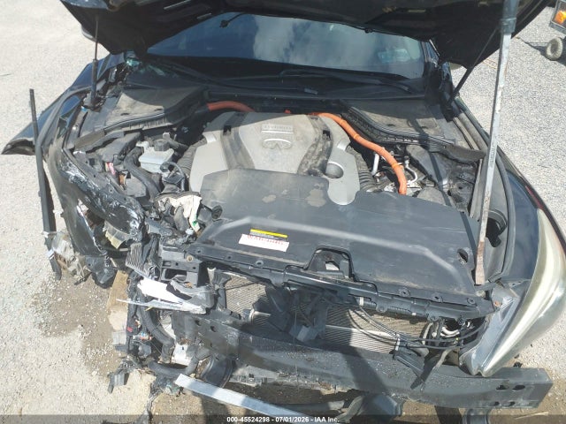 45524298 :رقم المزاد ، JN1AV7AR8EM700105 vin ، 2014 Infiniti Q50 Hybrid Sport مزاد بيع