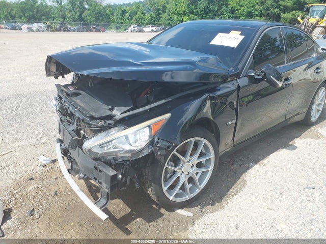 45524298 :رقم المزاد ، JN1AV7AR8EM700105 vin ، 2014 Infiniti Q50 Hybrid Sport مزاد بيع