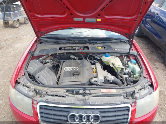 45524418 :رقم المزاد ، WAUAC48H04K010211 vin ، 2004 Audi A4 1.8t مزاد بيع