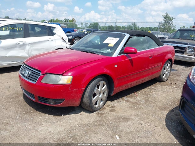 45524418 :رقم المزاد ، WAUAC48H04K010211 vin ، 2004 Audi A4 1.8t مزاد بيع