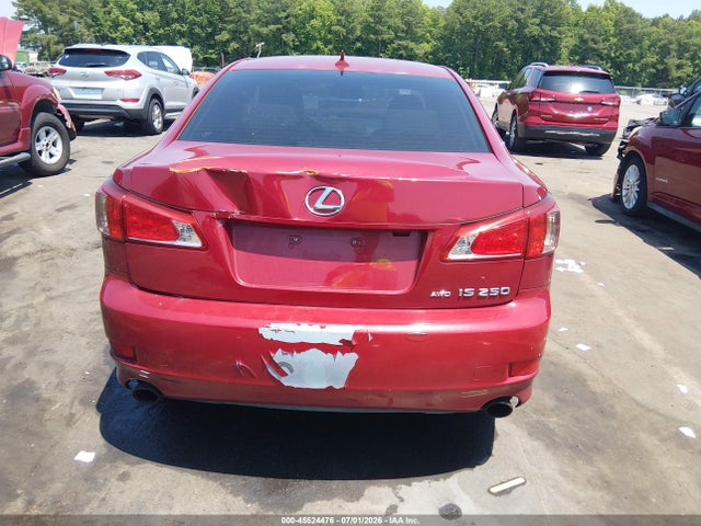 2012 Lexus Is 250 მანქანა იყიდება აუქციონზე, vin: JTHCF5C27C5058098, აუქციონის ნომერი: 45524476