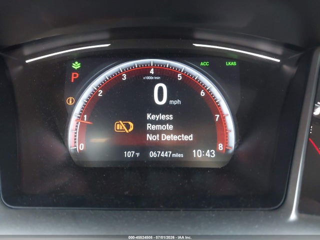 45524508 :رقم المزاد ، 2HGFC2F89LH541642 vin ، 2020 Honda Civic Sport مزاد بيع