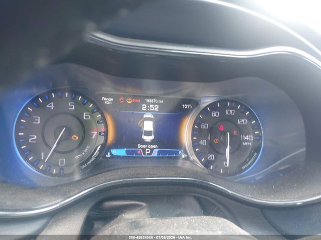 2016 Chrysler 200 S მანქანა იყიდება აუქციონზე, vin: 1C3CCCDG2GN105489, აუქციონის ნომერი: 45524580