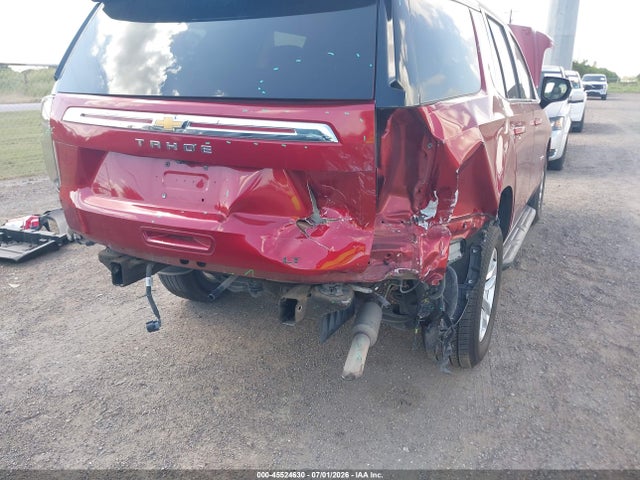 45524630 :رقم المزاد ، 1GNSCNKD6MR361786 vin ، 2021 Chevrolet Tahoe 2wd Lt مزاد بيع