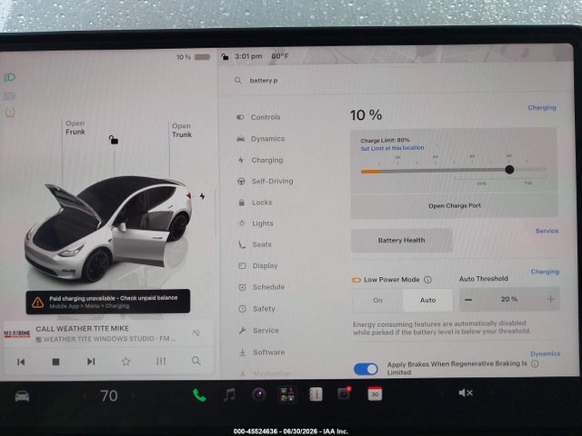 Продажа на аукционе авто 2022 Tesla Model Y Performance Dual Motor All-wheel Drive, vin: 7SAYGDEF1NF517533, номер лота: 45524636