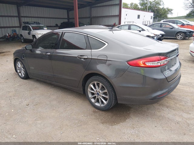 Auction sale of the 2017 Ford Fusion Energi Se Luxury, vin: 3FA6P0PU5HR283950, lot number: 45524682