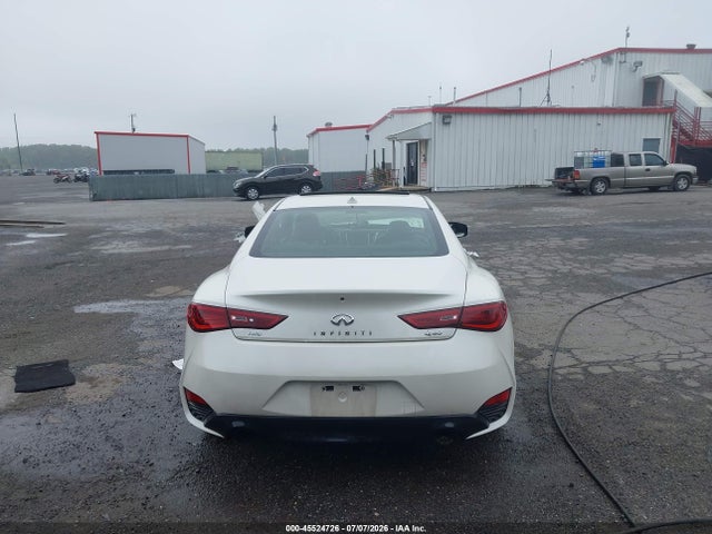 45524726 :رقم المزاد ، JN1EV7EL1JM390770 vin ، 2018 Infiniti Q60 3.0t Luxe مزاد بيع