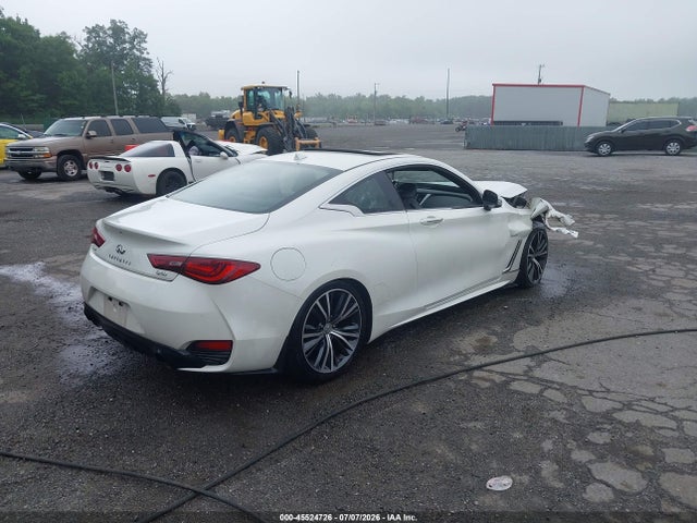 45524726 :رقم المزاد ، JN1EV7EL1JM390770 vin ، 2018 Infiniti Q60 3.0t Luxe مزاد بيع