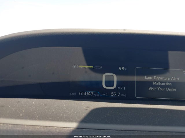 2018 Toyota Prius Three მანქანა იყიდება აუქციონზე, vin: JTDKARFU4J3057502, აუქციონის ნომერი: 45524772