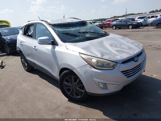 45524800 :رقم المزاد ، KM8JU3AG4EU879374 vin ، 2014 Hyundai Tucson Se مزاد بيع