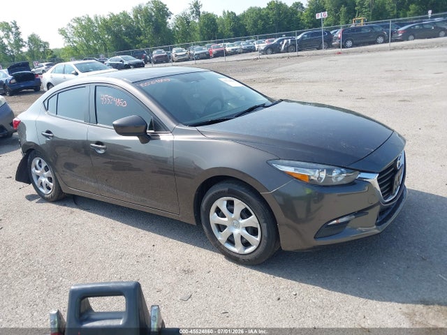 45524860 :رقم المزاد ، 3MZBN1U74HM155907 vin ، 2017 Mazda Mazda3 Sport مزاد بيع