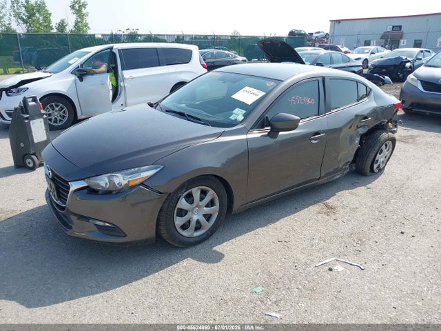 45524860 :رقم المزاد ، 3MZBN1U74HM155907 vin ، 2017 Mazda Mazda3 Sport مزاد بيع