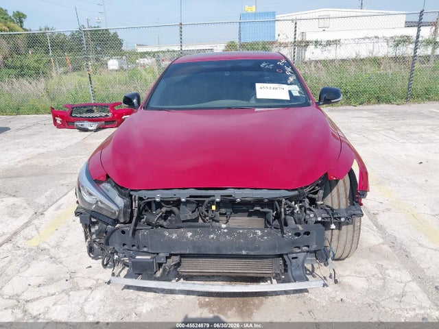 Aukcja sprzedaży 2018 Infiniti Q50 3.0t Red Sport 400, vin: JN1FV7AP2JM460936, numer aukcji: 45524879